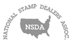 Somos miembros de "National Stamp Dealers Associations [EN].