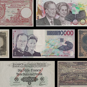 Collectable banknotes - Belgium