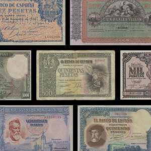 Collectable banknotes - Spain