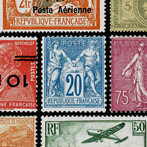 Collectable stamps - France