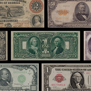 Collectible banknotes - United States of America