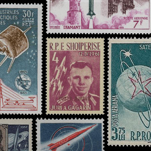Collection theme - Postage stamps - Space