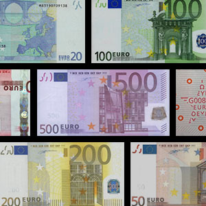 Collectable banknotes - EURO