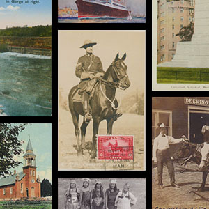 Collectible postcards - Canada