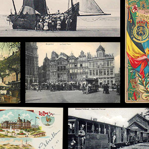 Sammlerpostkarten - Belgien