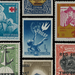 Collection theme - Postage stamps - Organizations