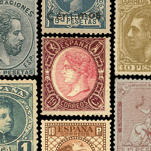 Sammler-Briefmarken - Spanien
