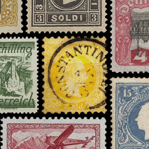 Collectable stamps - Austria