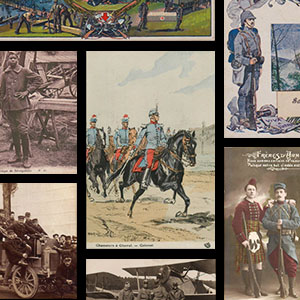 Populaire categorie cartofilie - Militaria