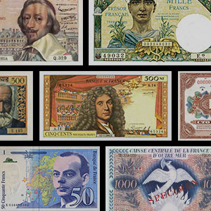 Billets de collection - France