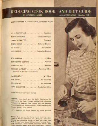 Reducing Cook Book And Diet Guide - Americana