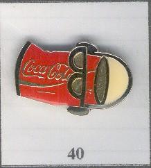 N° 40 - PIN´S ( COCA COLA) - Coca-Cola