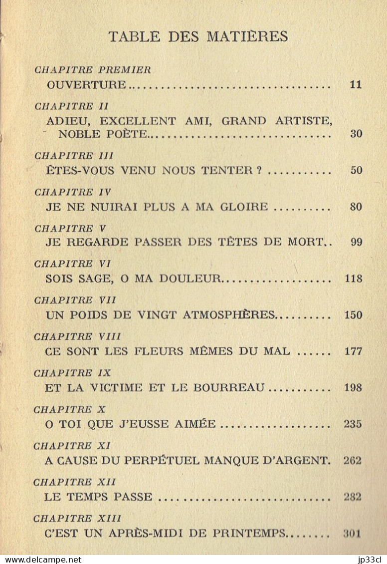 Les Jardins De Minuit - Le Roman De Baudelaire Par Max WHITE (dédicacé Par L'auteur), Hachette, 1950 - Other & Unclassified