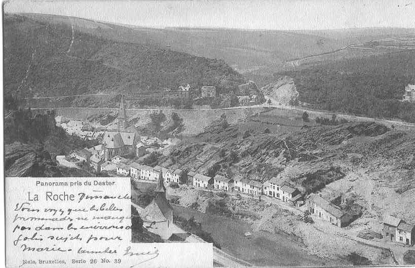 4554 - La Roche - Panorama Pris Du Dester - La-Roche-en-Ardenne