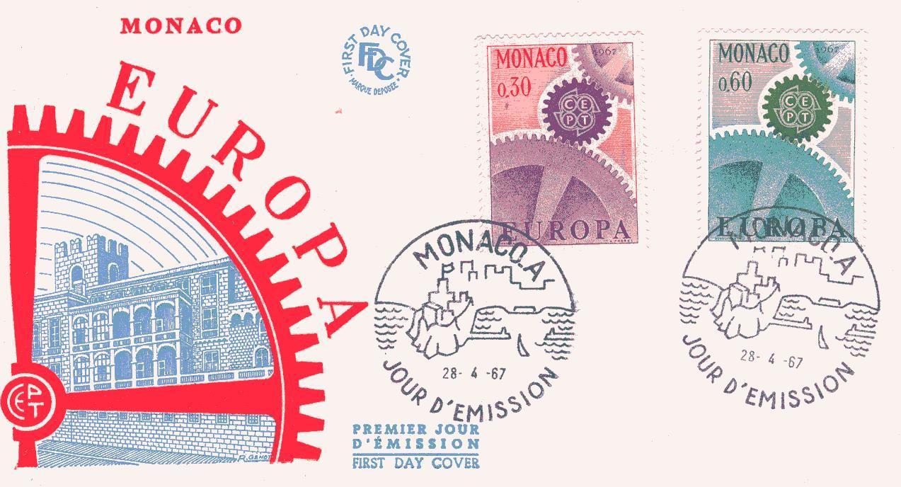 CEPT - FDC - Monaco 1967 - Other & Unclassified