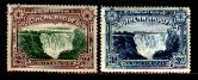 SOUTH RHODESIA 1935 Victoria Falls Serie Mint 036-037 #102 - Southern Rhodesia (...-1964)