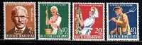 GERMANY 1958 Welvaart Serie Mint 297-300 #563 - Usados