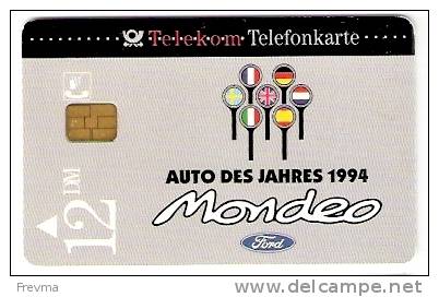 Telecarte Allemagne Ford Mondeo - Autres & Non Classés