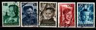 NEDERLAND 1951 Kinder Serie Used 575-579 - Used Stamps