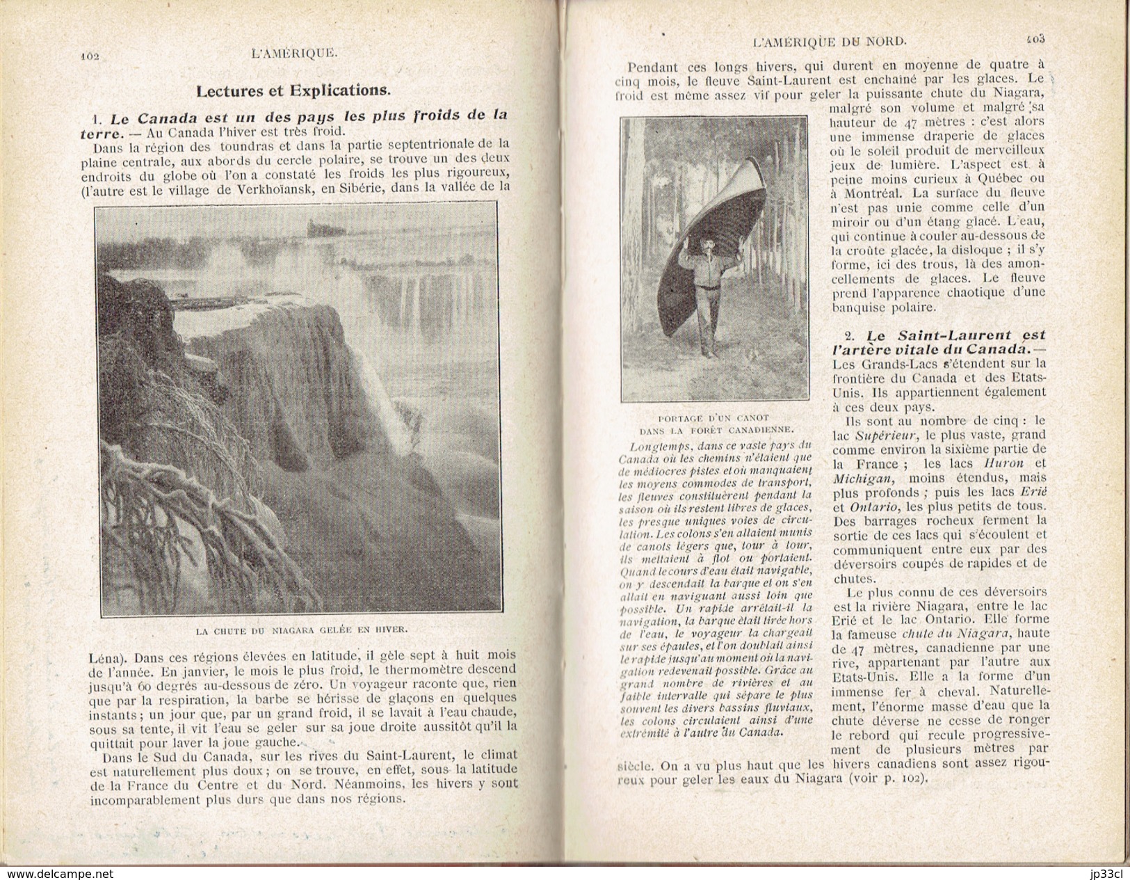 Géographie Générale Amérique - Australasie  Par Gallouédec Et Maurette, Classe De Sixième, Hachette, Paris, 1930 - 12-18 Años