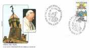 Enveloppe Premier Jour Voyages Du Pape Jean Paul Ll 111 - Autres & Non Classés