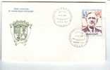 Enveloppe FDC TAAF 1980 - De Gaulle (Général)