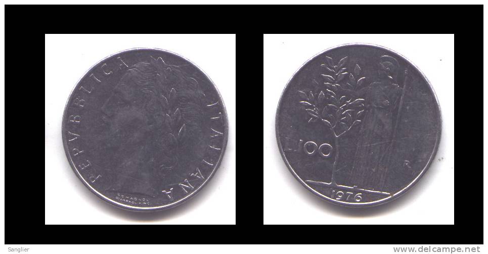 100 LIRE 1976 - 100 Liras