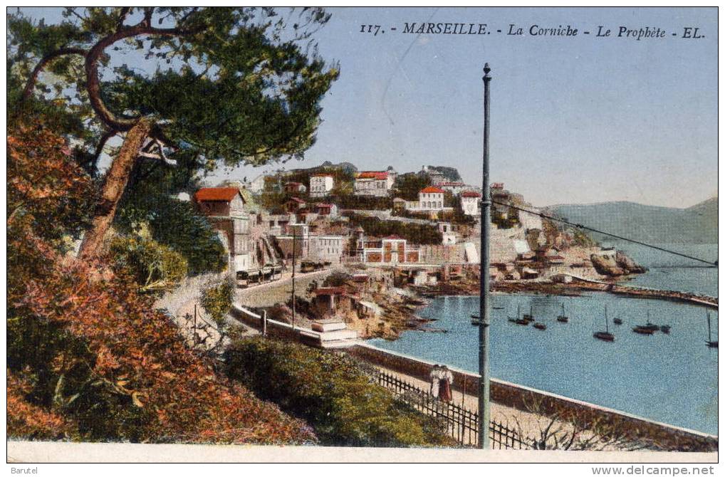 MARSEILLE - La Corniche. Le Prophète - Endoume, Roucas, Corniche, Beaches