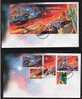 AUSTRALIA 2000 SPACE SET OF 3 FDCS - Oceania