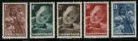 NEDERLAND 1947 Child Serie Mint Never Hinged 495-499m76 - Unused Stamps