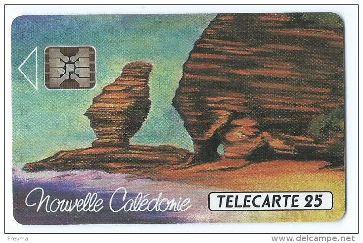 Telecarte Nouvelle Caledonie NC 6A Bonhomme De Bourail - Neukaledonien