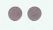 5 PFENNIG 1914 A - 5 Pfennig