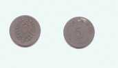 5 PFENNIG 1875 C - 5 Pfennig