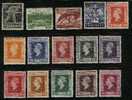 Ned 1944 Bevrijdings Serie Mint Hinged  428-442 #63 - Unused Stamps