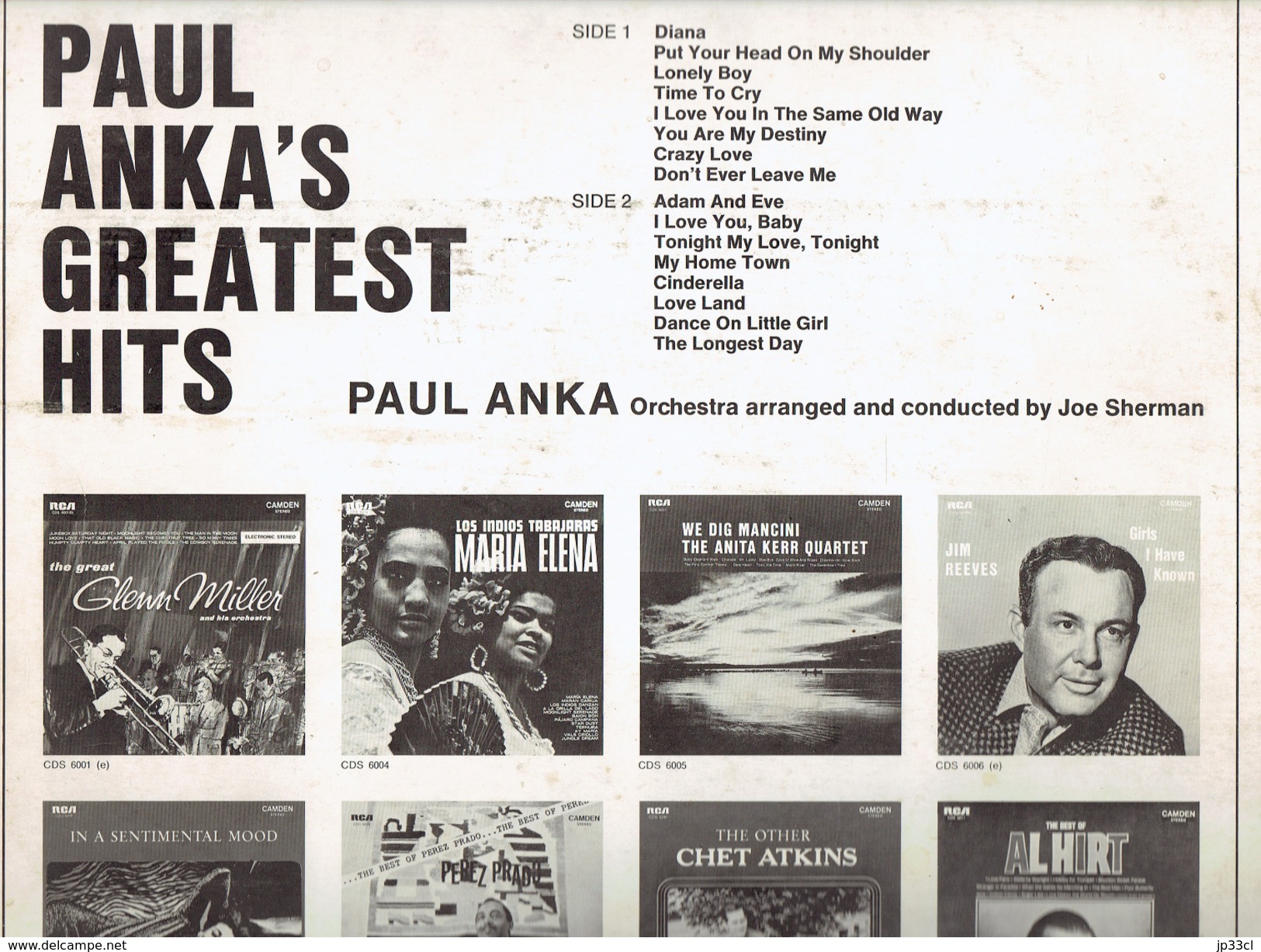 Paul Anka's Greatest Hits - Autres - Musique Anglaise