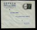 768 Op Brief Met Stempel BRUXELLES - BRUSSEL 1 / HELIPOST Op 14/09/1950 - Altri & Non Classificati