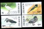 Hong Kong 1997 Mint Full Birds Raptors . - Cygnes