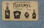 Carte Parfumée Ancienne -  FLORAMYE - Modernes (à Partir De 1961)