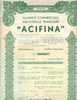 ALLIANCE COMMERCIALE INDUSTRIELLE FINANCIERE ACIFINA - Banque & Assurance