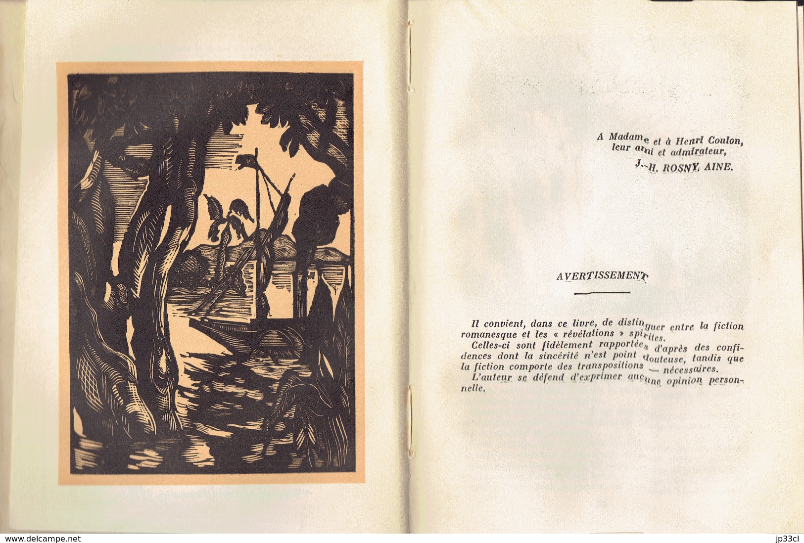 L´INITIATION DE DIANE Par J.H Rosny, Illustrations De Grillon, Collection Le Livre Moderne Illustré Ferenczi & Fils 1934 - Autres & Non Classés