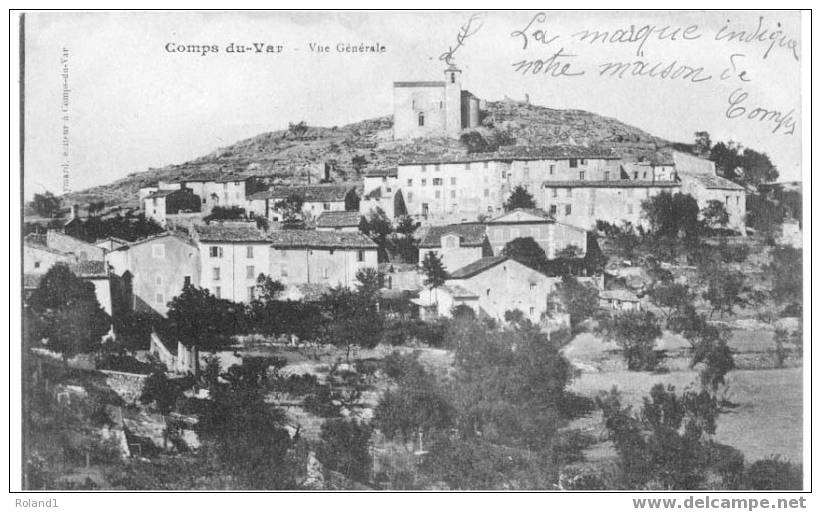 Comps - Vue Generale - Comps-sur-Artuby