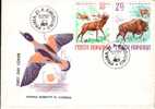 Romania  FDC  With  WWF 1977.. - Sonstige & Ohne Zuordnung