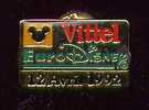@+ Pin´s  EURODISNEY VITTEL - 12 Avril 1992. - Disney
