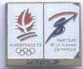 La Poste :Parcours De La Flamme Olympique-Albertville1992 - Post