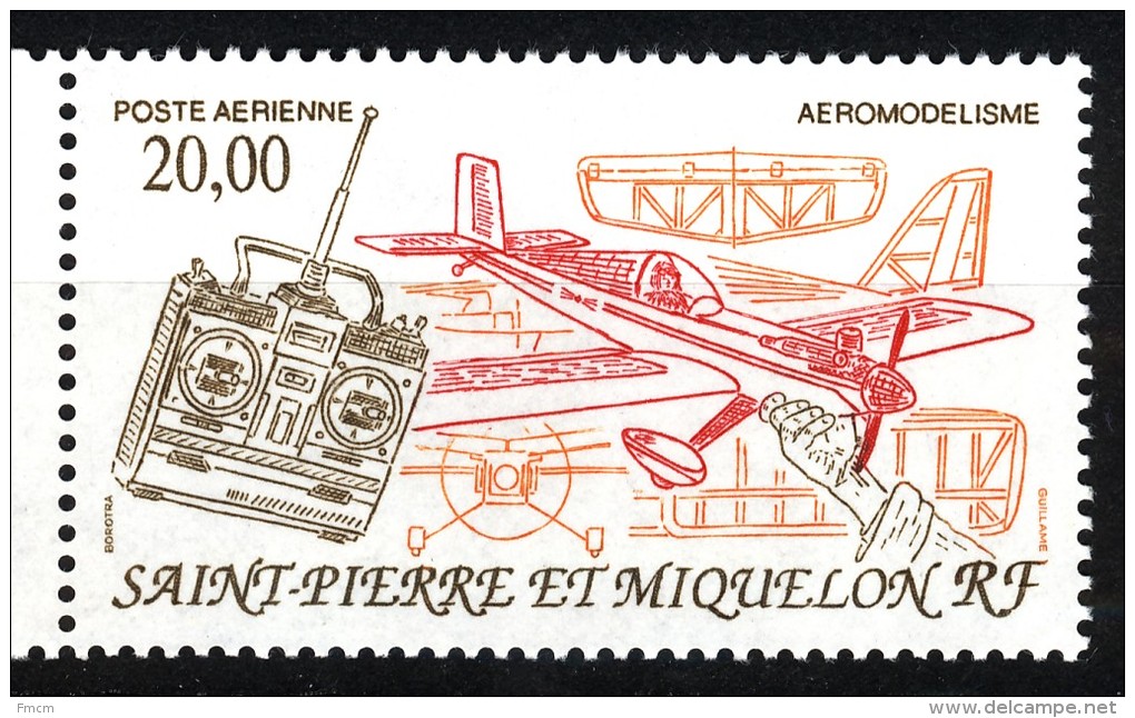 Poste Aérienne 1992 Aéromodélisme - Nuovi