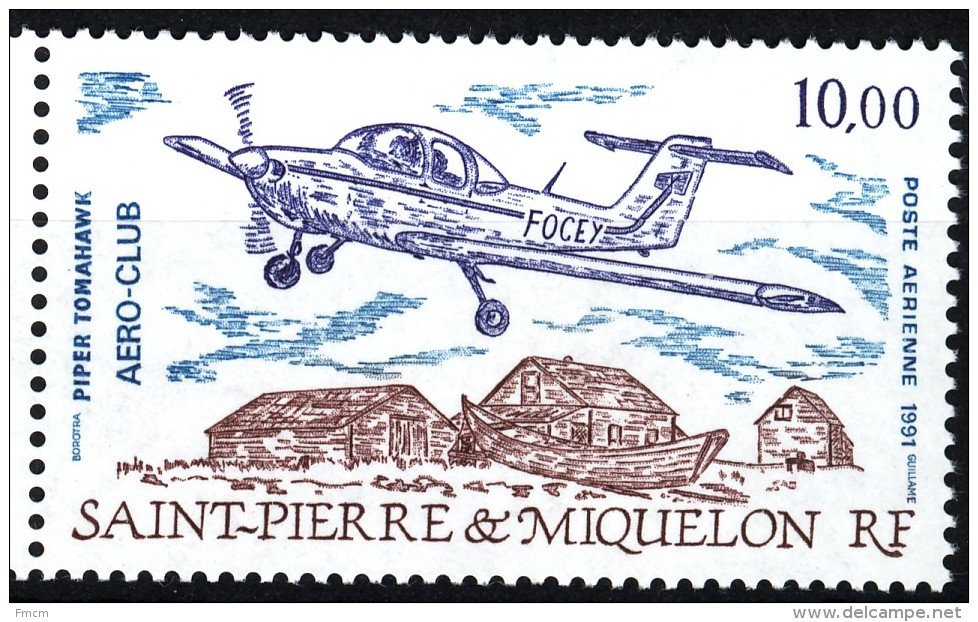 Poste Aérienne 1991 Piper Tomahawk - Ongebruikt