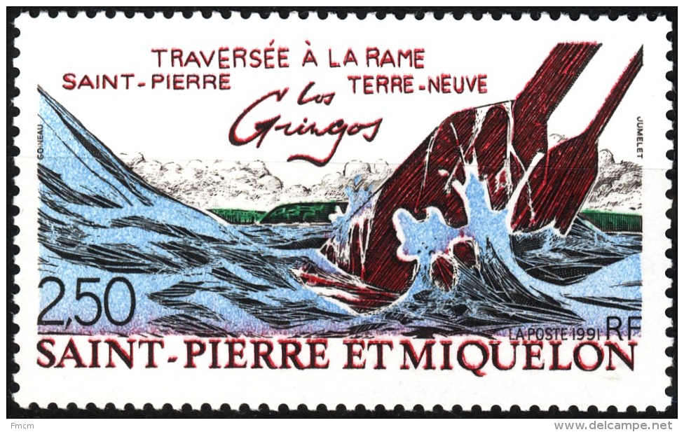 1991 Traversée à La Rame - Neufs