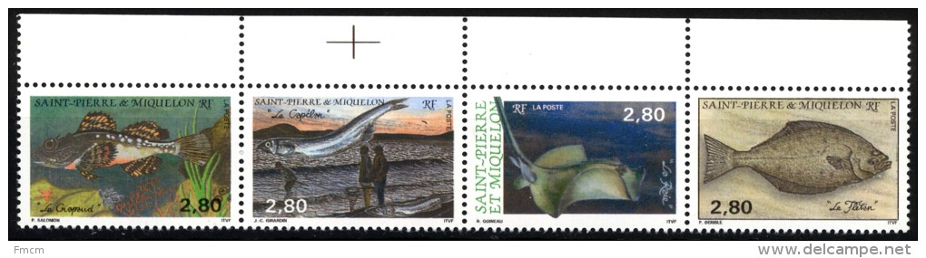 1993 Poissons - Unused Stamps