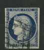 France N° 4a Bleu Foncé.(lot2) Oblit - 1849-1850 Ceres