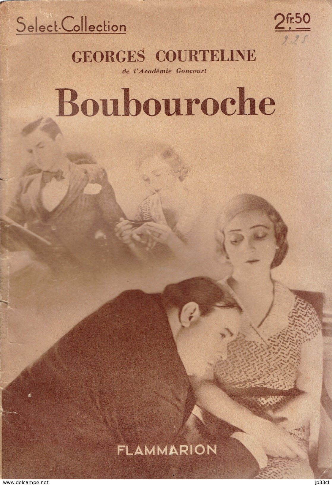 Boubouroche Par Georges Courteline, Select-Collection, Flammarion, Paris, Sans Date, 70 Pages - Franse Schrijvers